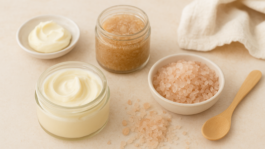 The Secret to Naturally Glowing Skin: Why Your Routine Needs Body Butter, Salt Scrubs, and Bath Salts