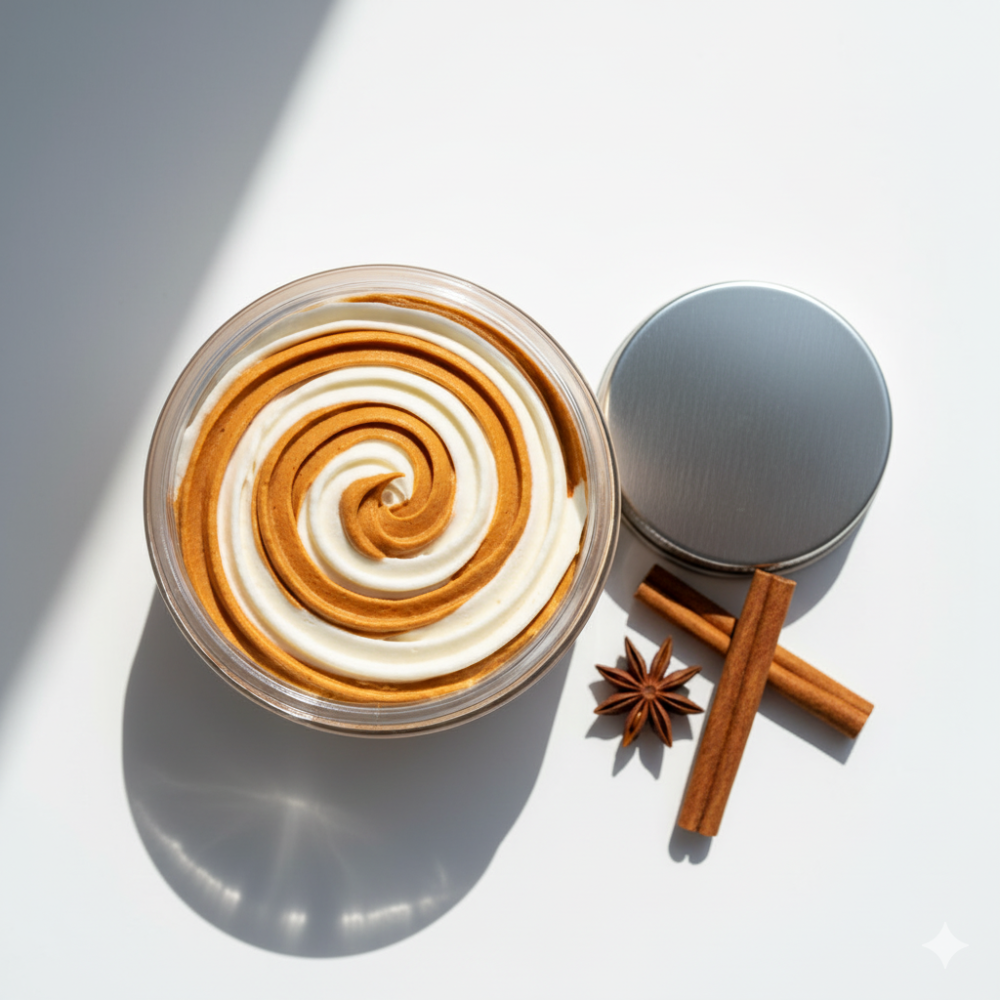 Pumpkin Spice Whipped Body Butter in Glass Jar – Original Skinn