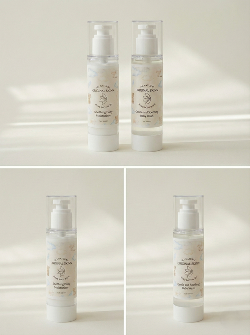 Gentle and Soothing Baby Wash 100ml for bedtime routine – Original Skinn