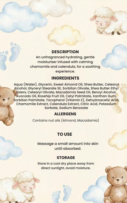 All-natural baby moisturiser fast absorbing non-greasy formula – Original Skinn