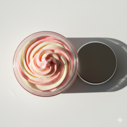 Candy Cane Whipped Body Butter in Glass Jar – Original Skinn