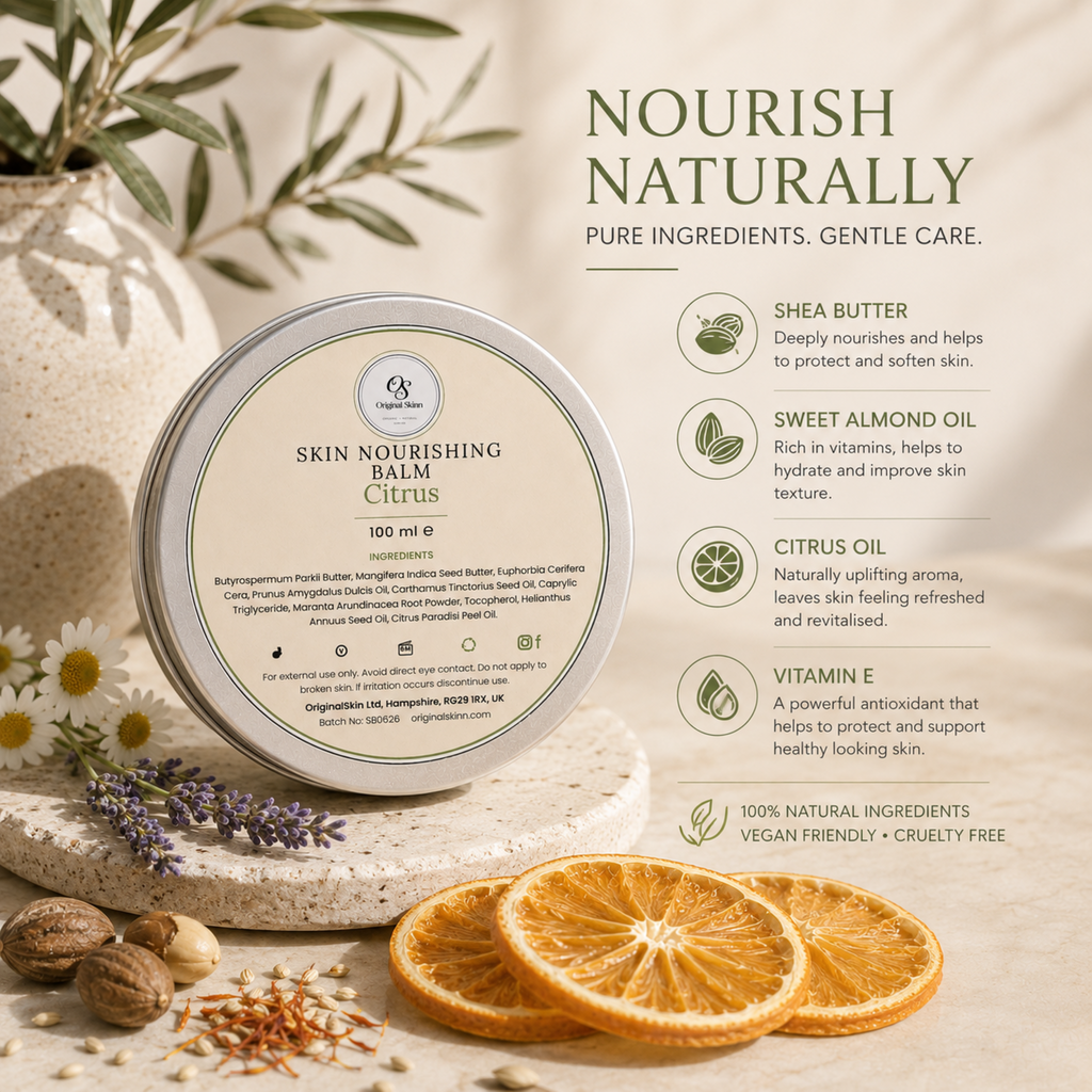 Citrus Skin Nourishing Balm – Reviving & Soft
