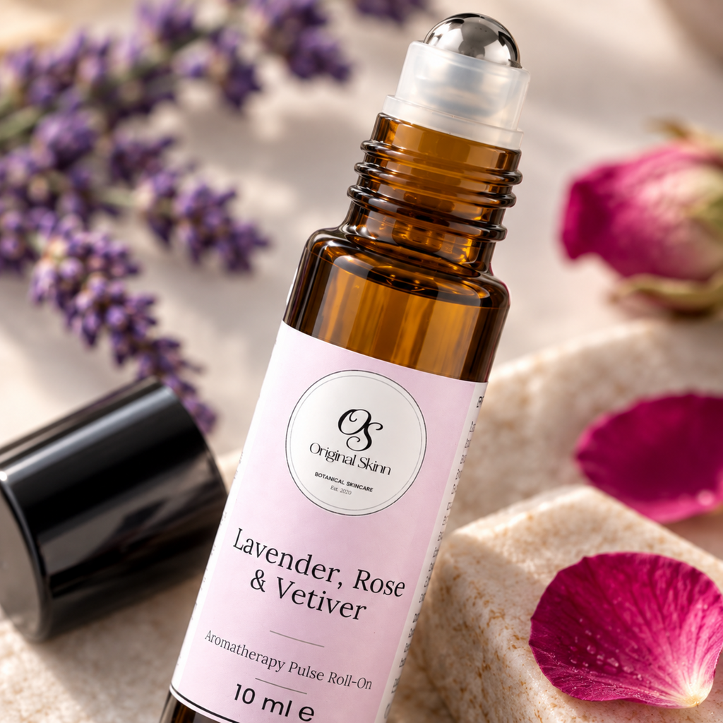 Lavender, Rose & Vetiver Aromatherapy Pulse Roll-On