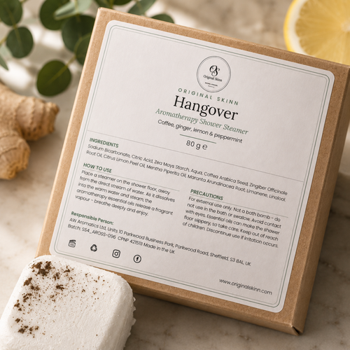 'Hangover' Aromatherapy Shower Steamer