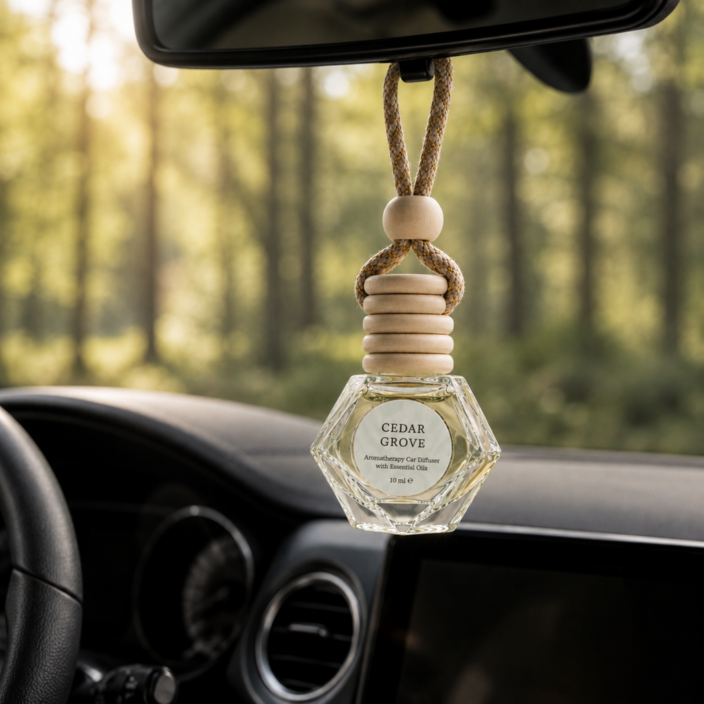 Aromatherapy Car Blend – Cedar Grove (Cedarwood & Bergamot)