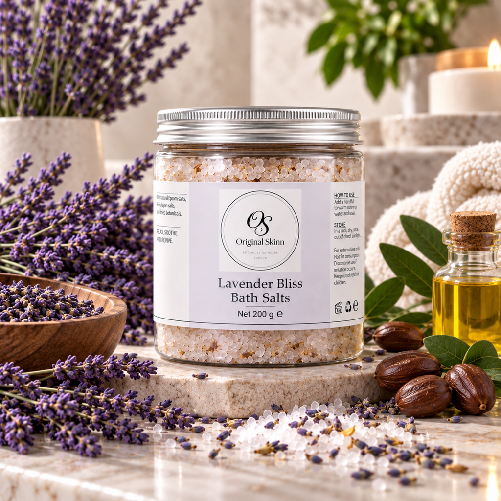Lavender & Jojoba Bath Soak – Relaxing & Calming