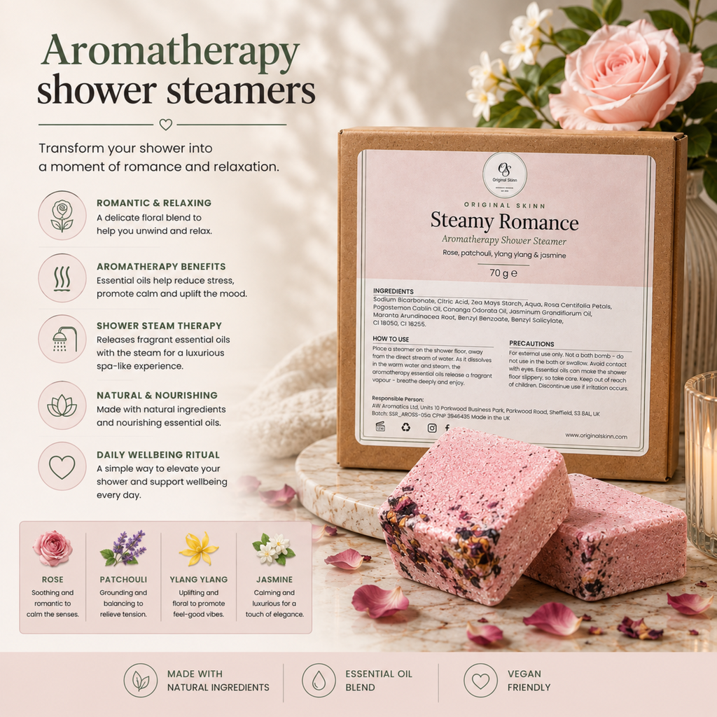 'Steamy Romance' Aromatherapy Shower Steamer