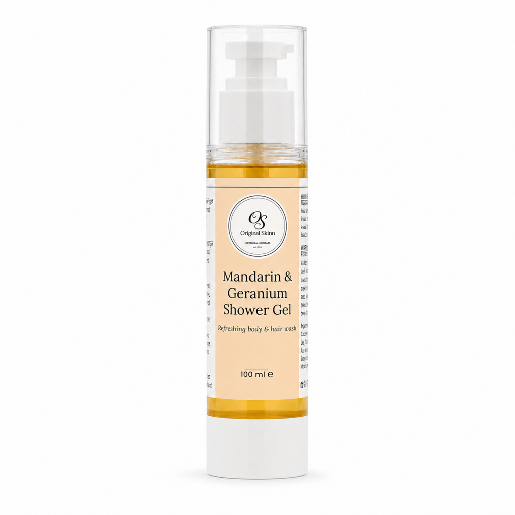 Mandarin & Geranium Shower Gel – Refreshing & Uplifting