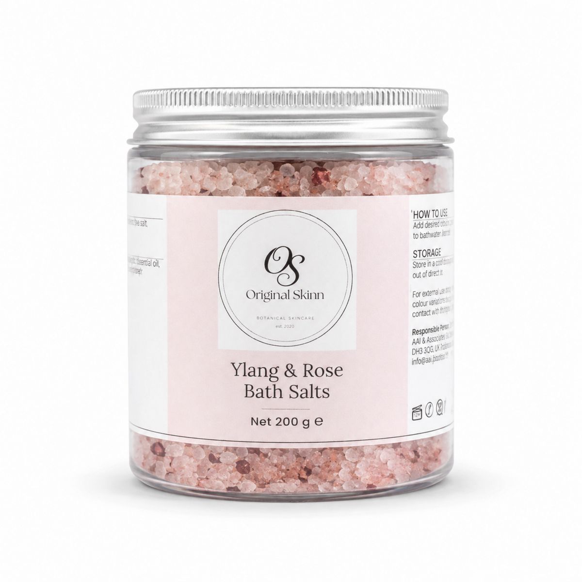 Ylang & Rose Bath Soak – Floral & Indulgent