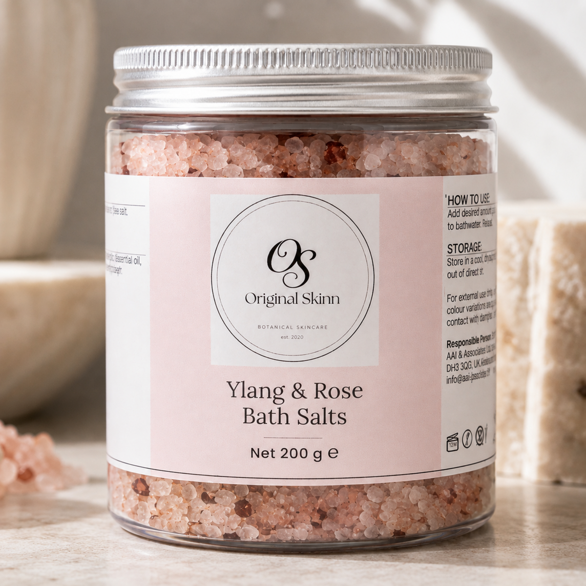 Ylang & Rose Bath Soak – Floral & Indulgent