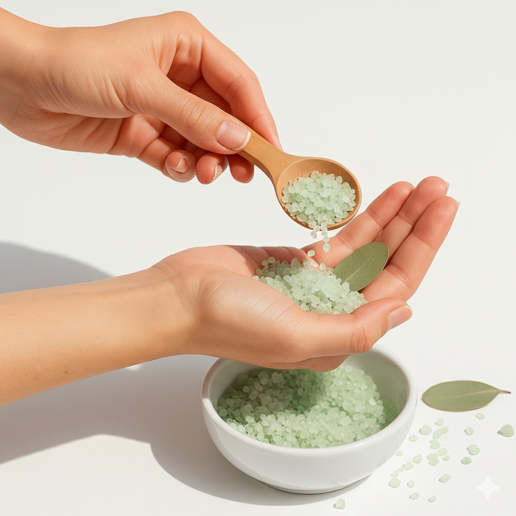 Natural Eucalyptus Bath Soak Texture – Original Skinn