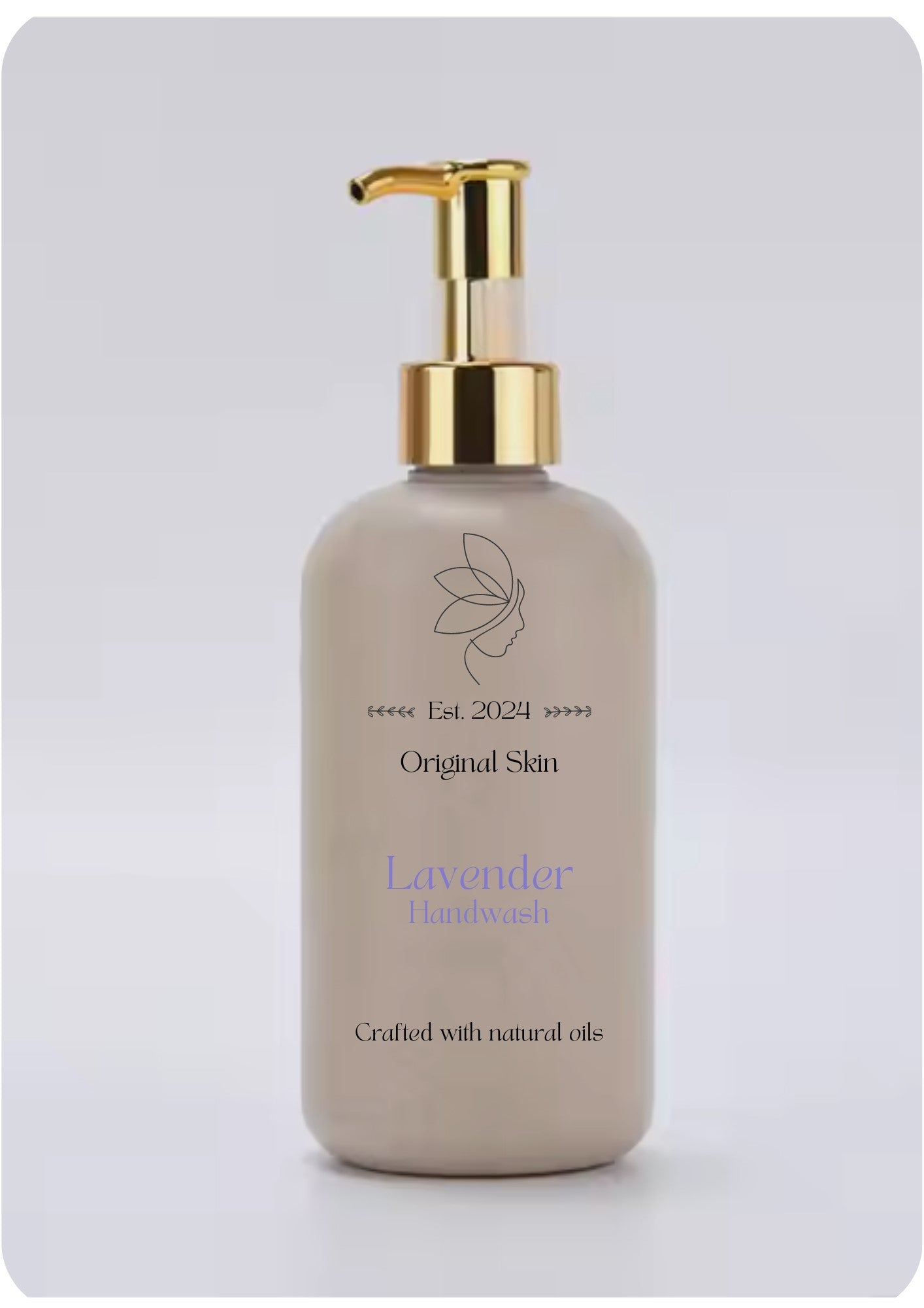 Original Skin Lavender Handwash in a sleek pump bottle