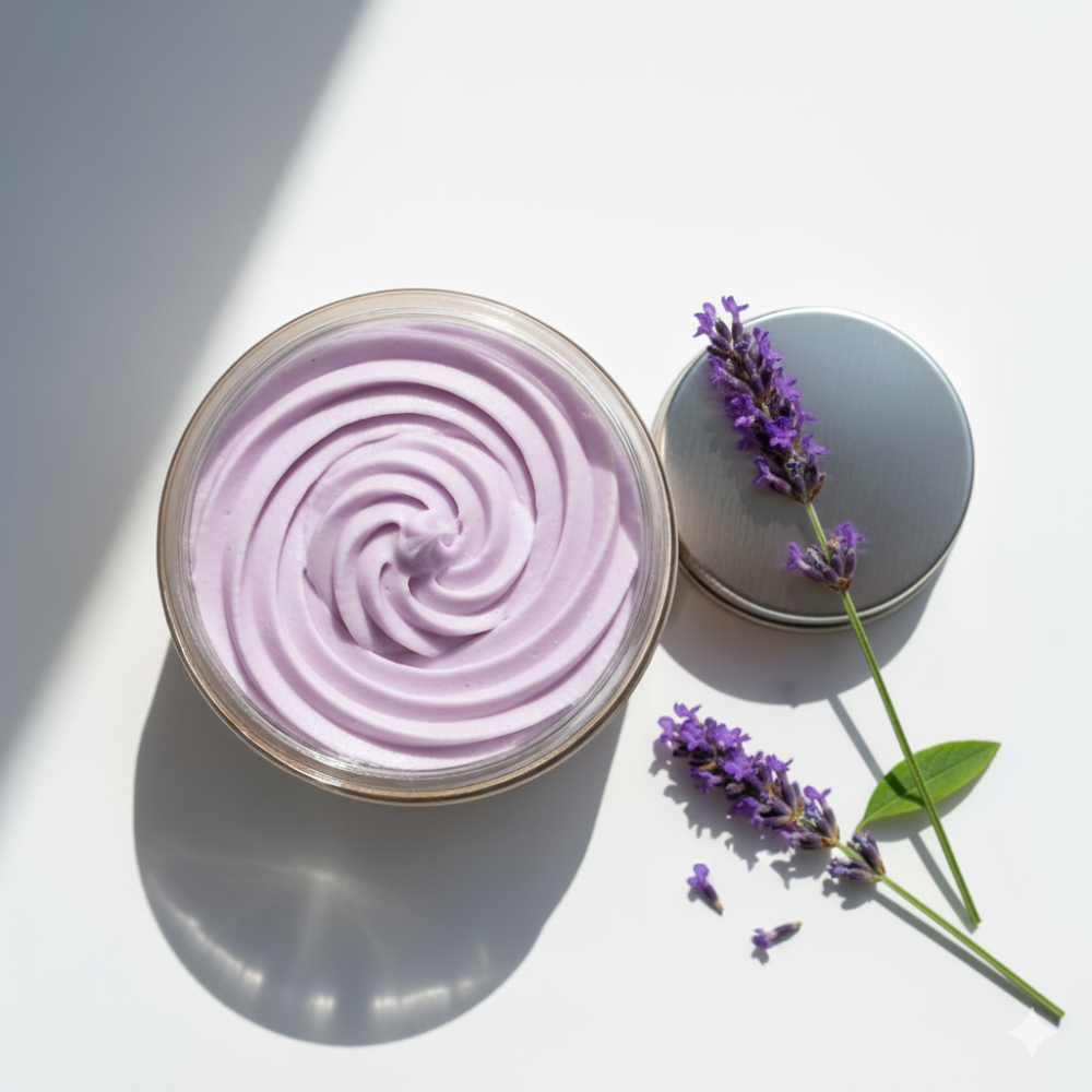Lavender Whipped Body Butter in Glass Jar – Original Skinn