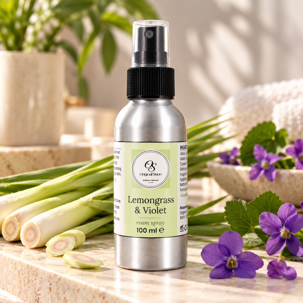 Lemongrass & Violet Room Spray with Essential Oils