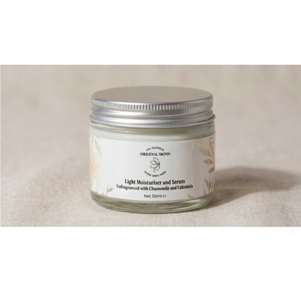 Original Skinn Light Moisturiser and Serum unfragranced 50ml – Original Skinn