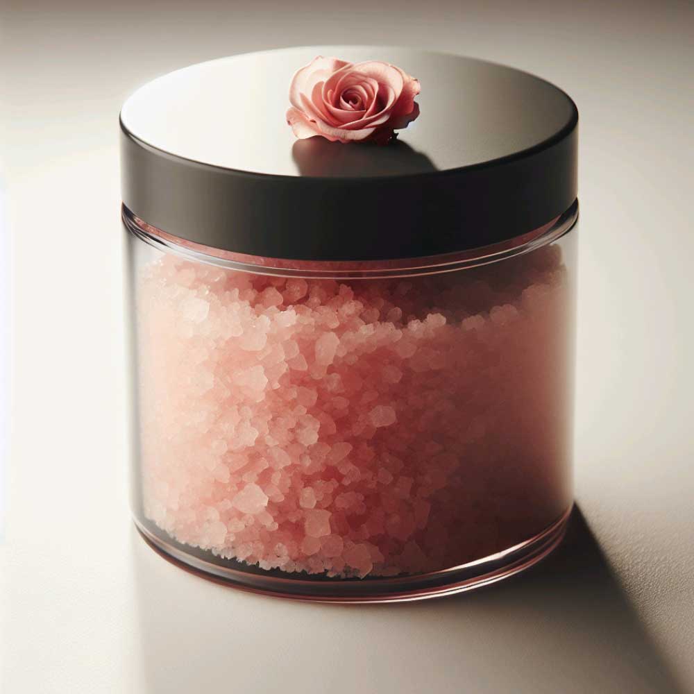 Rose Petal Salt Scrub