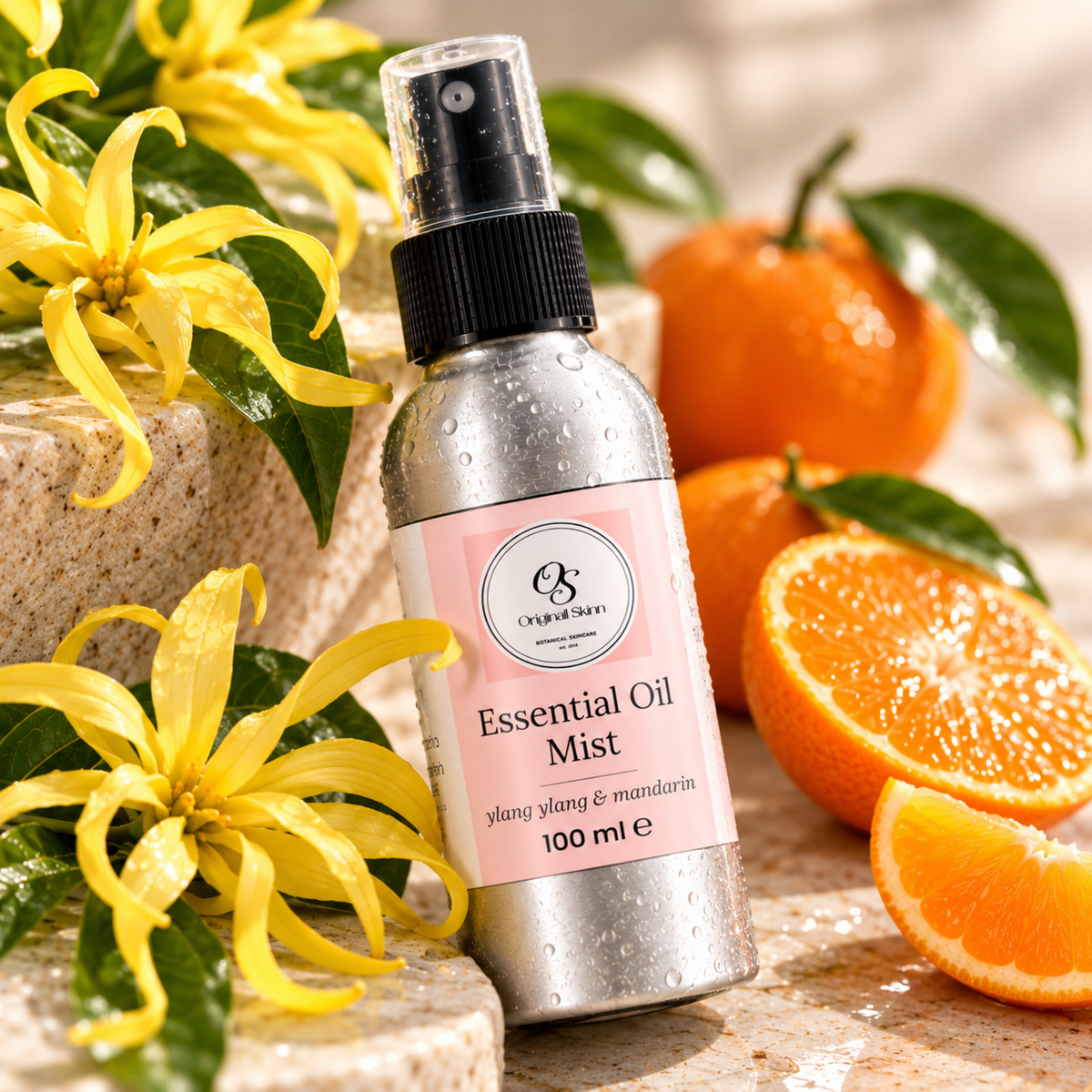 Ylang Ylang & Mandarin Essential Oil Mist Spray
