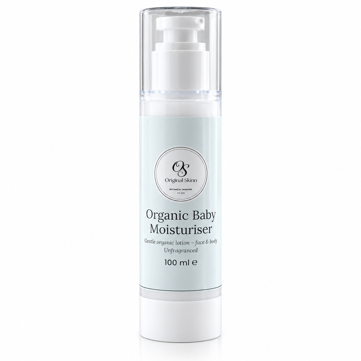 Organic Baby Moisturiser – Gentle & Nourishing