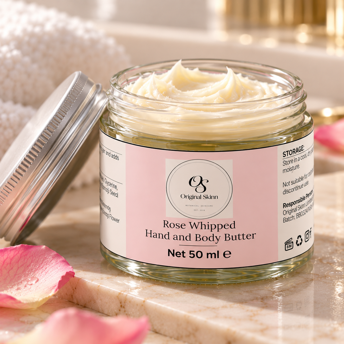 Rose Whipped Body Butter