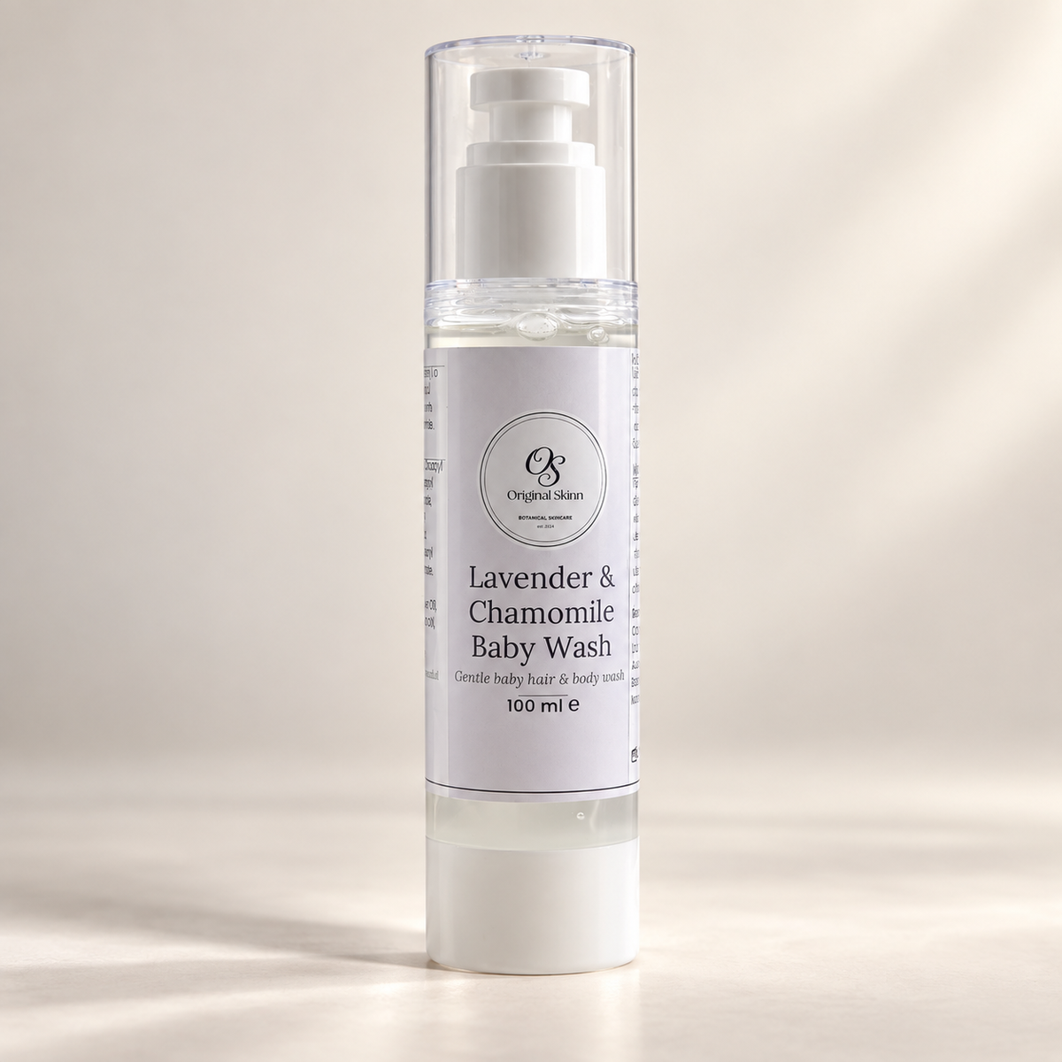 Lavender & Chamomile Baby Wash – Gentle & Soothing